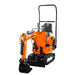 TMG Industrial Kohler Powered Mini Compact Excavator, Eaton Hydraulic Motor, 360° Rotation, 11" Bucket Included, TMG-MVE09K