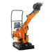 TMG Industrial Kohler Powered Mini Compact Excavator, Eaton Hydraulic Motor, 360° Rotation, 11" Bucket Included, TMG-MVE09K