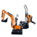TMG Industrial Kohler Powered Mini Compact Excavator, Eaton Hydraulic Motor, 360° Rotation, 11" Bucket Included, TMG-MVE09K