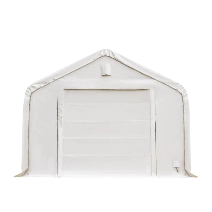 TMG Industrial Pro Series 20' x 30' Dual Truss Storage Shelter with Heavy Duty 17oz PVC Cover, TMG-DT2031-PRO (Previously DT2030-PRO)