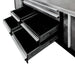 TMG Industrial Pro Series 7’ Stainless Steel Workbench, 7 Lockable Drawers, 2 Storage Cabinets, All-in-One Welded Frame, TMG-WB707S (Previously TMG-WB85S)