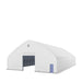 TMG Industrial Pro Series 70' x 100' Dual Truss Storage Shelter with Heavy Duty 32 oz PVC Cover & Drive Through Doors, TMG-DT70100-PRO