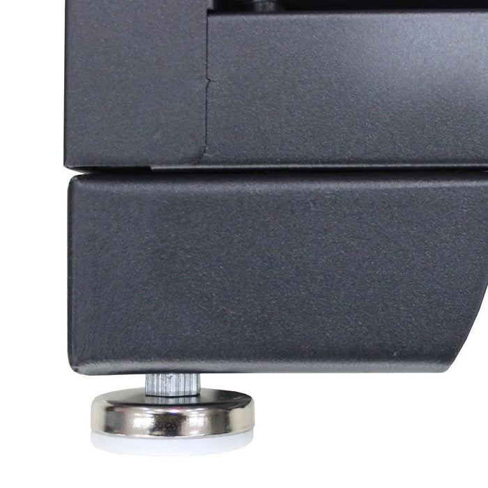 TMG Industrial Pro Series 9-Piece Garage Storage Cabinet Combo Set w/Rolling Cabinet, Rubber Wood Tabletop, Recessed Aluminum Handles, TMG-GCC09B