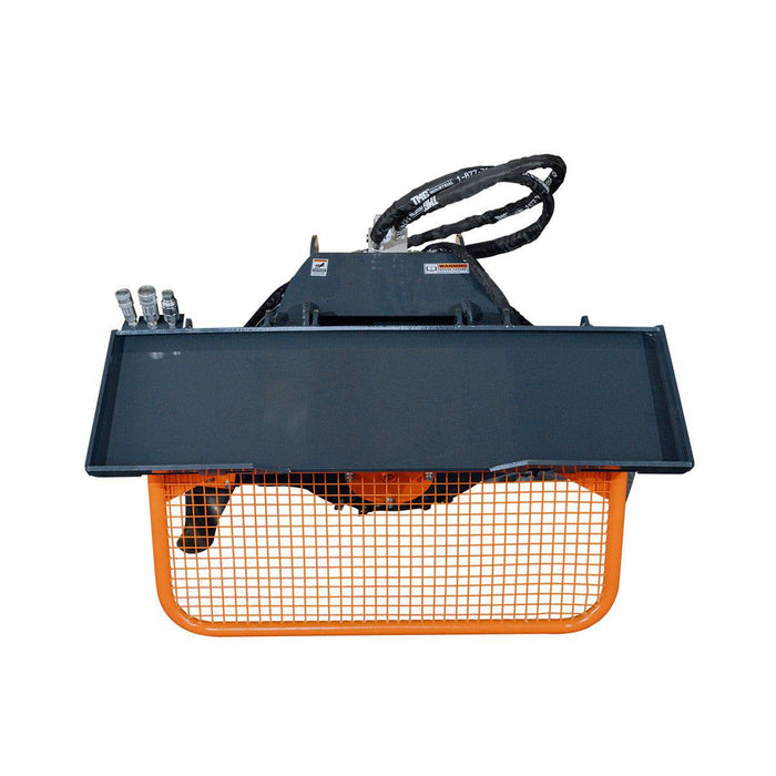 Liukuohjattu kantojyrsin, 24" roottorin koko, 7" leikkaussyvyys maan alla, teräskovametallihampaat, TMG-SSG25