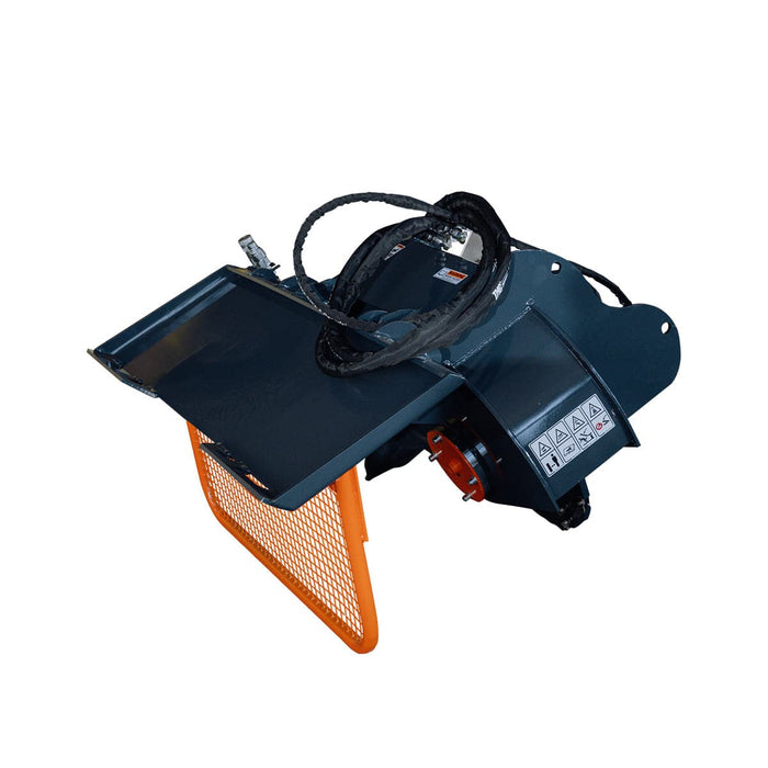 Liukuohjattu kantojyrsin, 24" roottorin koko, 7" leikkaussyvyys maan alla, teräskovametallihampaat, TMG-SSG25