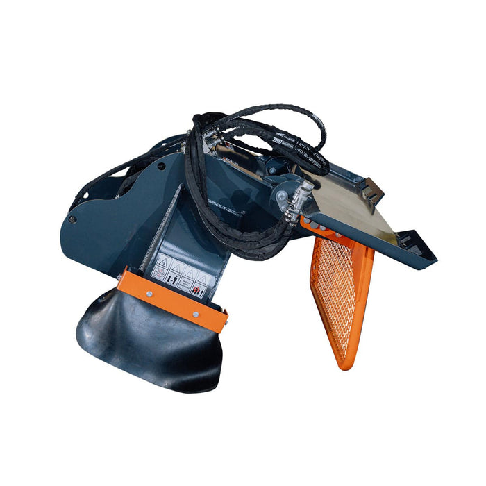 Liukuohjattu kantojyrsin, 24" roottorin koko, 7" leikkaussyvyys maan alla, teräskovametallihampaat, TMG-SSG25