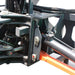 TMG Industrial Skid Steer Swivel Backhoe Attachment, 16” Bucket Included, 8’ Digging Depth, Foldable Stabilizers, TMG-SBH50