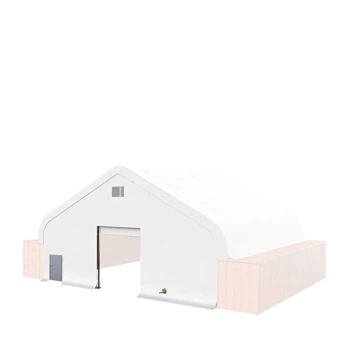 TMG Industrial The Pro Series Front Wall Kit TMG-DT50CD for the Dual Truss Container Shelter (TMG-DT5040CF) is no longer available for purchase online. The replacement SKU is TMG-DT50FW8V.