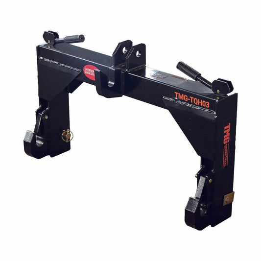 Traktorin 3-pistepikakiinnike, 1520 kg:n nostokyky, luokan 2 kytkentä, 90 hv:n traktori, ASAE-tiedot, TMG-TQH03