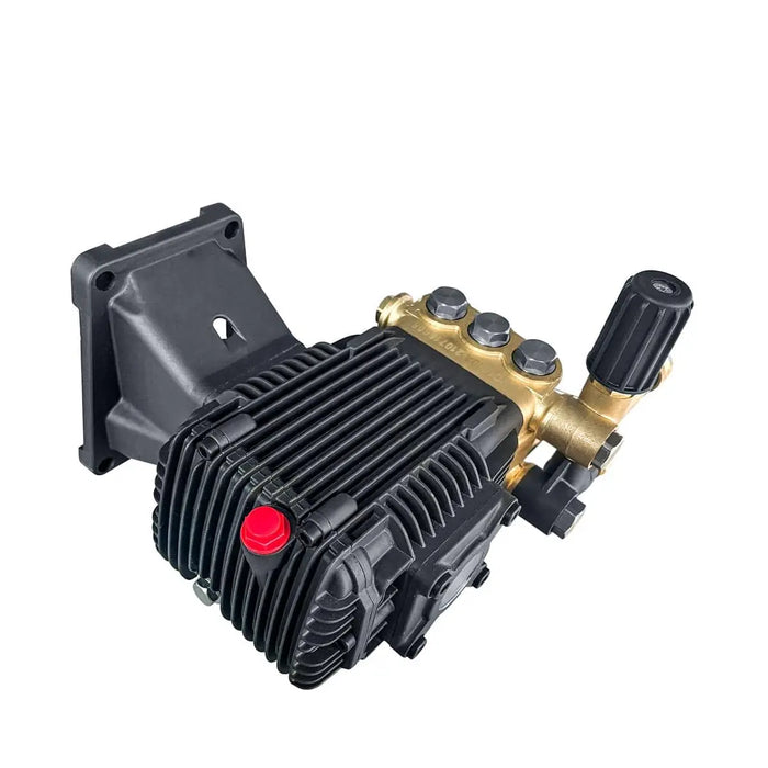 TMG Industrial Triplex Plunger Pressure Pump, Max. 4000 PSI, 5 GPM, 3400 RPM, 1” Hollow Shaft, Compatible Engine Power 9-15 HP, TMG-GWP40