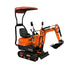 1365 Lb Mini Compact Excavator, 306cc/8.5HP Gas Engine, 11-½" Bucket Width, 2000 Lb Digging Force, TMG-MVE05 TMG Industrial CA