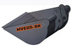 500 mm (20") Grading Bucket, 0.1 m³ (3.5 cu-ft) Capacity, Works for TMG-MVE05, TMG-MVE05-BK TMG Industrial Australia