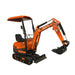 1000 kg Mini Compact Excavator, 420cc/14 HP Gas Engine, 350 mm Bucket Width, 1254 kg Digging Force, TMG-MVE07 TMG Industrial CA