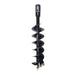 TMG Industrial 12” Post Hole Auger Bit, 48” Height, Fully Welded Cutting Disk, 4 Sharp Cutting Teeth, 2” Hex Connectivity, Built-In Boring Head, High Quality Steel, TMG-PAB12