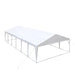 TMG Industrial 20' x 40' Heavy Duty Outdoor Party Tent, PE tarpaulin fabric, 6’6” Overhead, 10’ Peak Ceiling, TMG-PT2040A