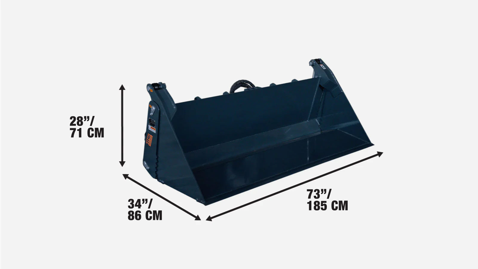 Liukuohjattu 4-in-1-kauha, suurin avautuma 30