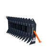 1840 mm (72″) Skid Steer Root Debris Rake Attachment, Universal Mount, 150 mm (6") Tine Spacing, TMG-SDR72