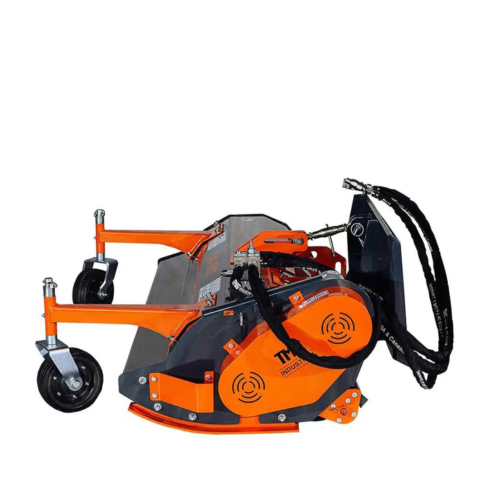 TMG Industrial 72” Hydraulic Skid Steer Flail Mower, TMG-SFM72