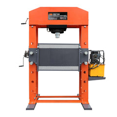 150 Ton Electric Hydraulic Shop Press, 8500 PSI Heavy Duty Pressing, TMG-SP150