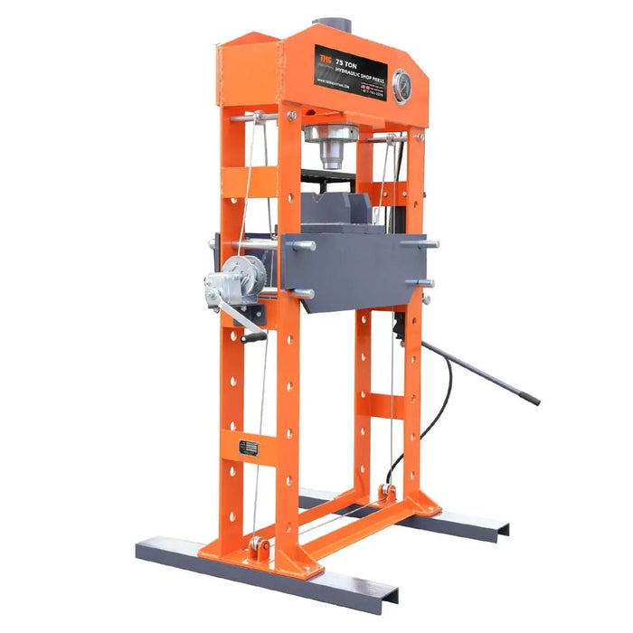 Tmg Sp Layout 75 Ton Hydraulic Shop Press, Air & Manual Dual Operation, -SP75 - – TMG ...