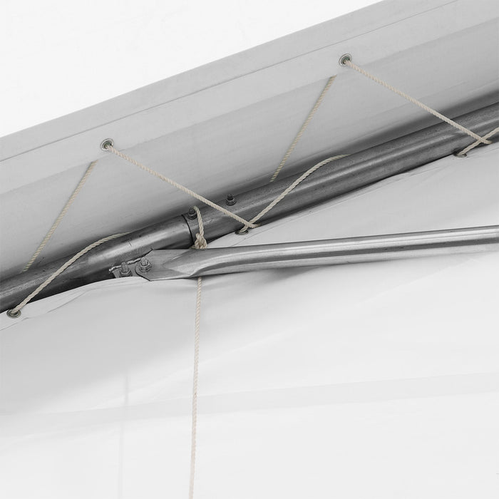 9m × 12m Peak Ceiling Storage Shelter with Heavy Duty 450 GSM PVC Cover & Drive Through Doors, TMG-ST3042V (Previously ST3040V) TMG Industrial Australia