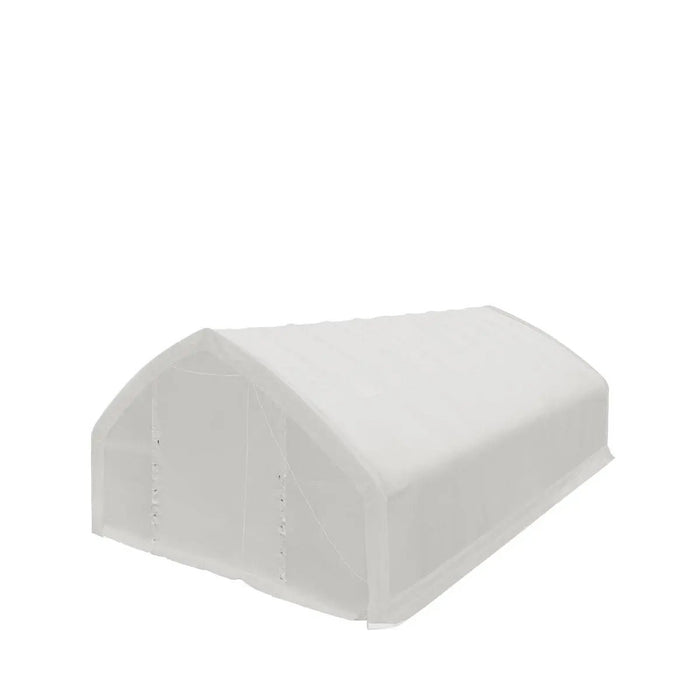 30' x 50' Straight Wall Peak Ceiling Storage Shelter with Heavy Duty 11 oz PE Cover & Drive Through Doors, TMG-ST3050E(Previously ST3050) TMG Industrial AU