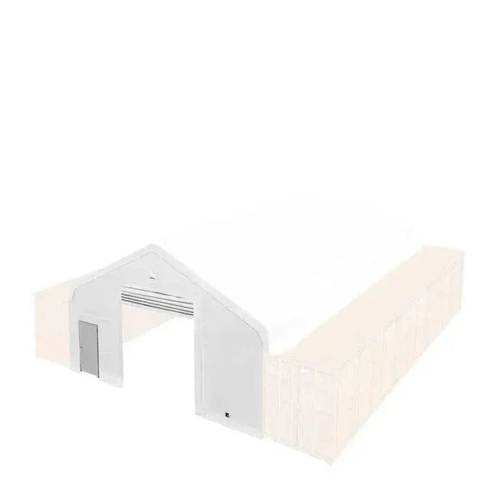 TMG Industrial Front End Wall Kit, Compatible with ST3041CE, ST3041CV and ST3041CVF container shelters installed with high cube containers (9’6”), TMG-ST30FW9V