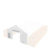 TMG Industrial Front End Wall Kit, Compatible with ST3041CE, ST3041CV and ST3041CVF container shelters installed with high cube containers (9’6”), TMG-ST30FW9V