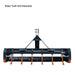 TMG Industrial 72” Tractor Land Leveler, 3-Point Hitch, 70” Grading Width, Adjustable Depth, Double Edge Blades, Category 1 & 2, TMG-TLL72