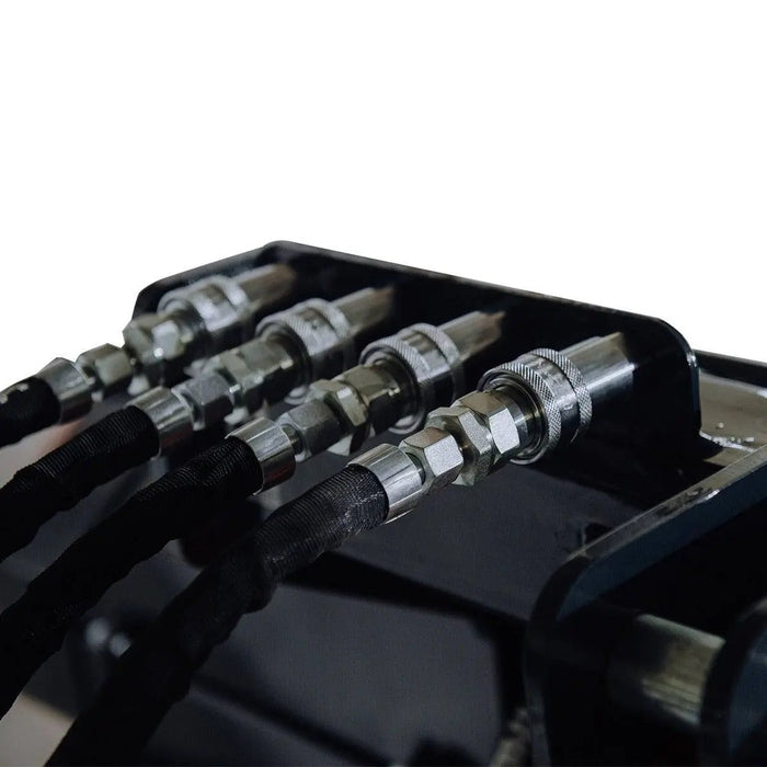 TMG Industrial 70” Forestry Brush Mulcher, Category 2 Hookup, Widia Cutting Teeth, 70-110 HP Tractors, 3-PTO Shaft Included, TMG-TMB72