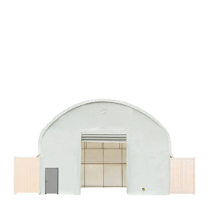 TMG Industrial Front End Wall Kit, Compatible with TMG-DT4041C and DT4041CF container shelters installed with the standard height containers (8’6”), TMG-DT40FW8V