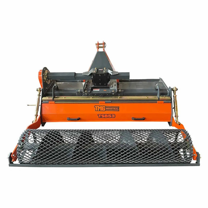 53” Rotary Tilling Stone Burier, 5” Tilling Depth, 28-40 HP, PTO Shaft Included, TMG-TSB53