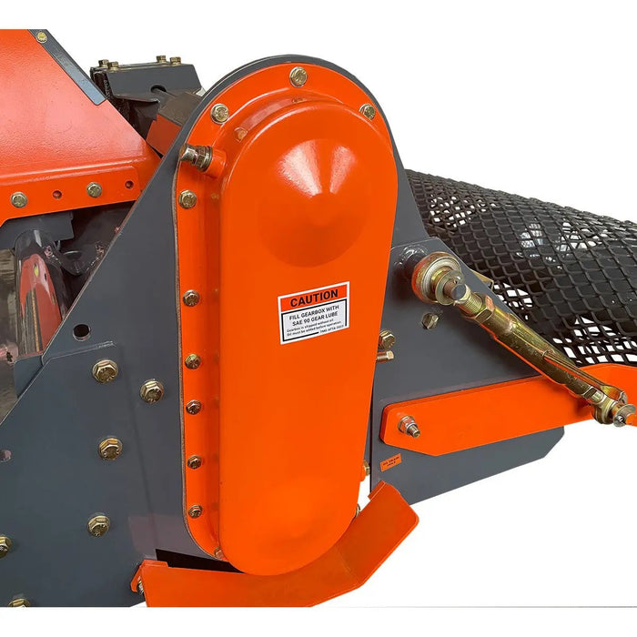 53” Rotary Tilling Stone Burier, 5” Tilling Depth, 28-40 HP, PTO Shaft Included, TMG-TSB53