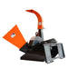 TMG Industrial 4” Skid Steer Wood Chipper, Gravity-Fed, Universal Skid Steer Mount, TMG-WC42S
