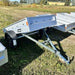 Variant 7’ Heavy Duty Utility Tilt Trailer with Tarp Cover, 4.2’x7’ Tilt Bed, Removable Tailgate, MFR #: S205Tilttarp, Made in Canada
