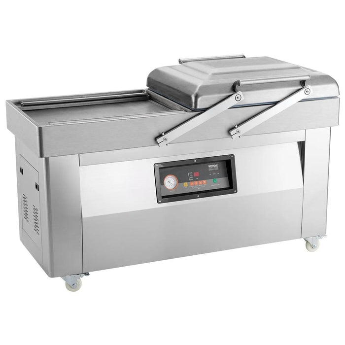 23.62" Sealing Length Chamber Vacuum Sealer, 1200W, Ideal for Wet Foods & Meats, Compact Design for Home & Commercial Use, DOBA-VS23