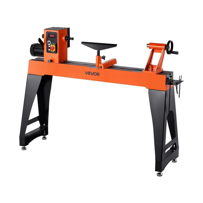 40 cm x 101 cm puuntyöstösorvi, 1,5 hv:n harjaton moottori, 0–3200 rpm:n säädettävä nopeus, valurautarunko työkalutuella, DOBA-WL1640