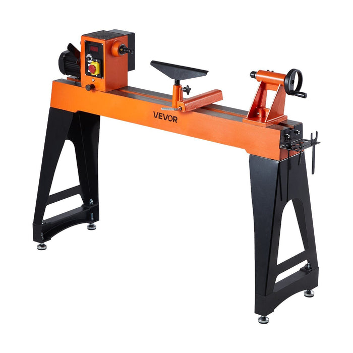 40 cm x 101 cm puuntyöstösorvi, 1,5 hv:n harjaton moottori, 0–3200 rpm:n säädettävä nopeus, valurautarunko työkalutuella, DOBA-WL1640