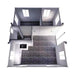 TMG Industrial 20’ Expandable Container Home, 2 Bedrooms, Living Room, Kitchen, Bathroom, 3” EPS Sandwich Panels, Plumbing Ready, TMG-SCE25