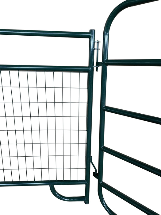 TMG-LSM10 5' x 10' Livestock Corral Mesh Panels and Gates (58 panels & 2 gates packed in one skid)