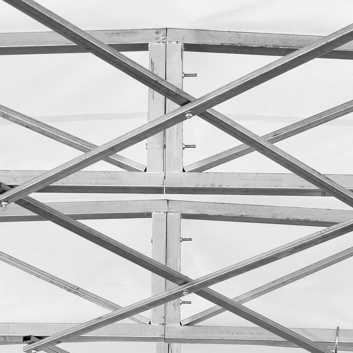 33' x 50' Retractable Mobile Shelter, 13' Clearance Height, 8" Lockable Wheels, 27 oz PVC Cover, TMG-ST3350M TMG Industrial CA