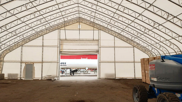 70’ x 120’ Dual Truss Shelter. 2022, Maple Ridge, BC, Canada.