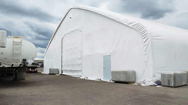 80’ x 200’ Dual Truss Shelter. 2024, Kitchener, ON, Canada.